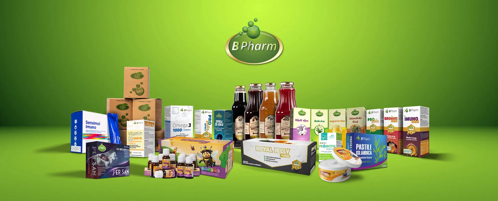 B Pharm asortiman proizvoda